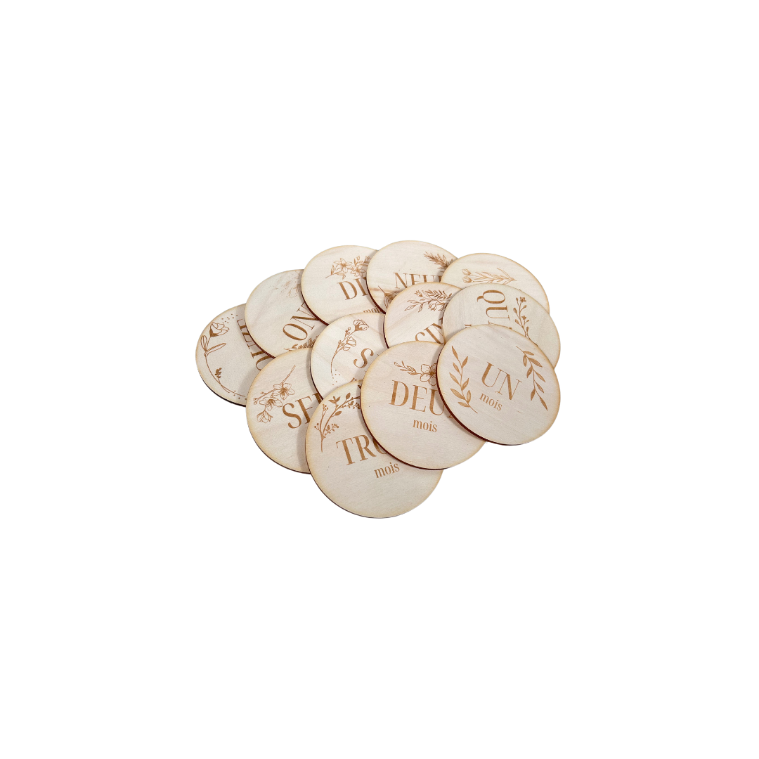 Rond bébé floral