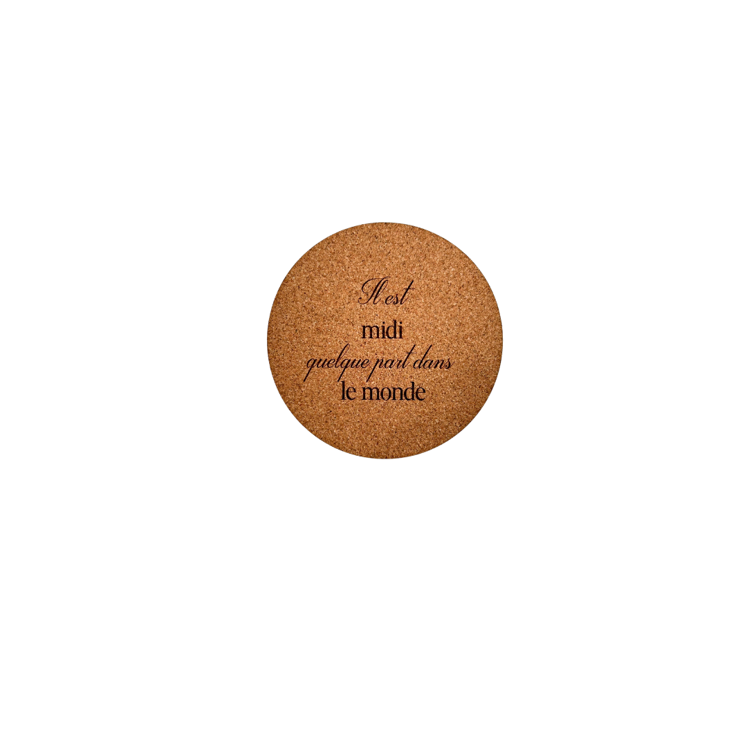 Sous verres phrases