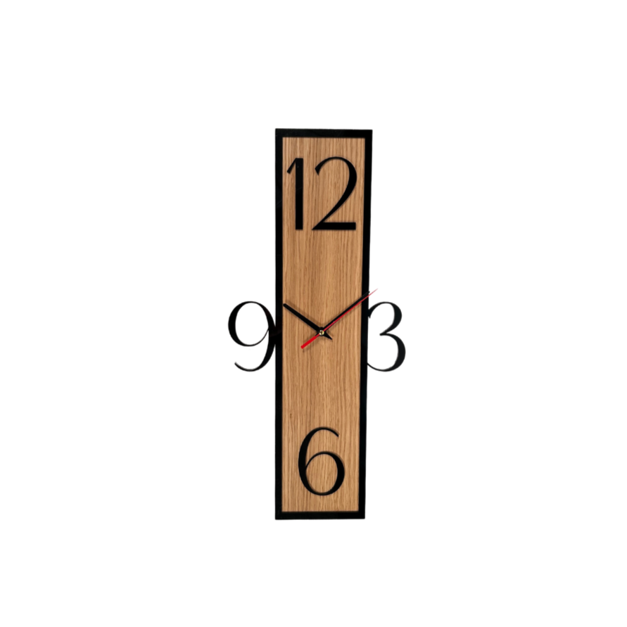 Horloge rectangulaire