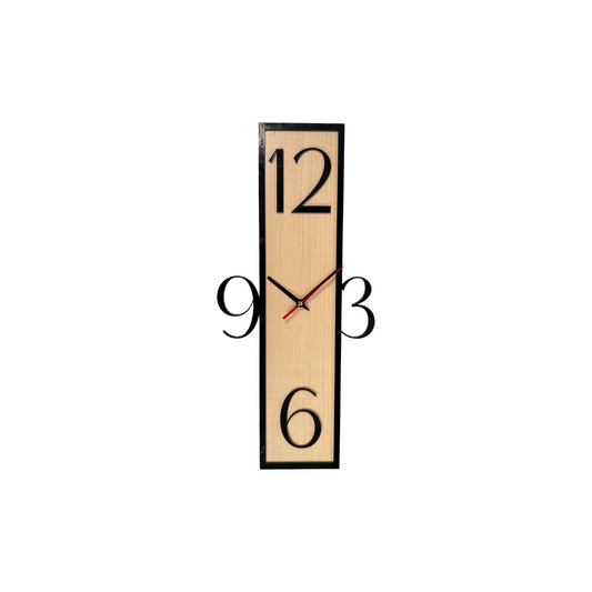 Horloge rectangulaire