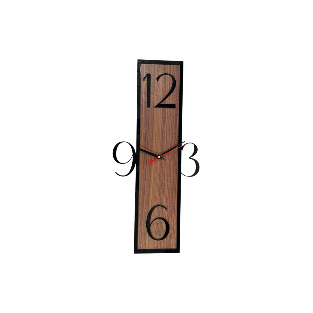 Horloge rectangulaire