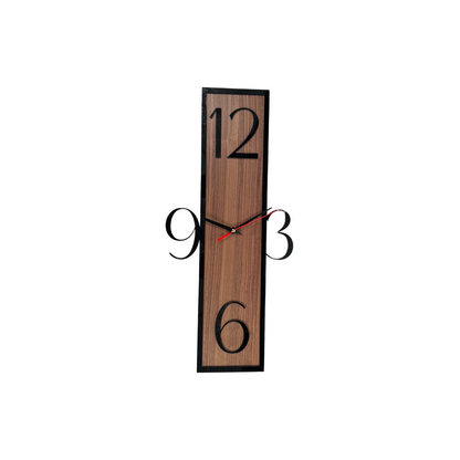 Horloge rectangulaire